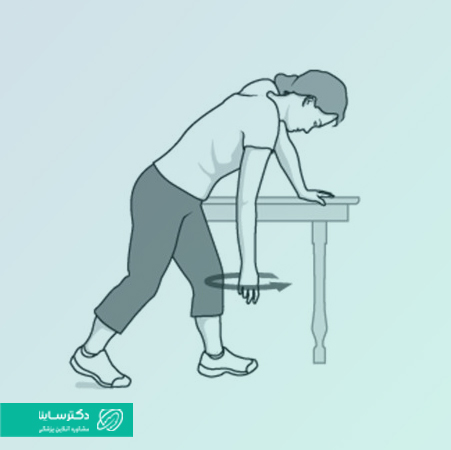 نرمش برای شانه یخ زده