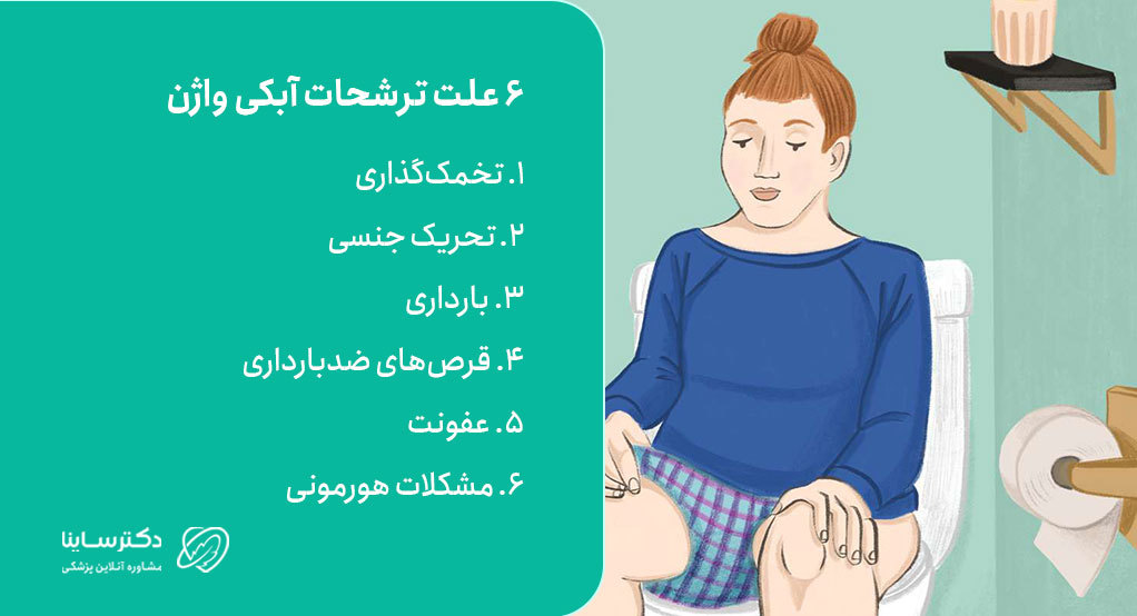  علت ترشحات آبکی واژن