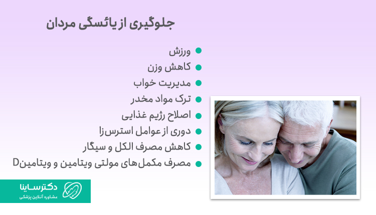 جلوگیری از یائسگی مردان