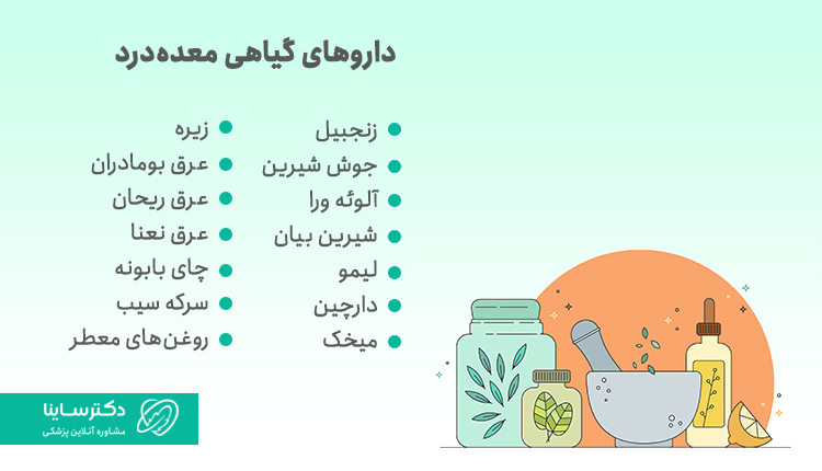 درمان خانگی معده درد