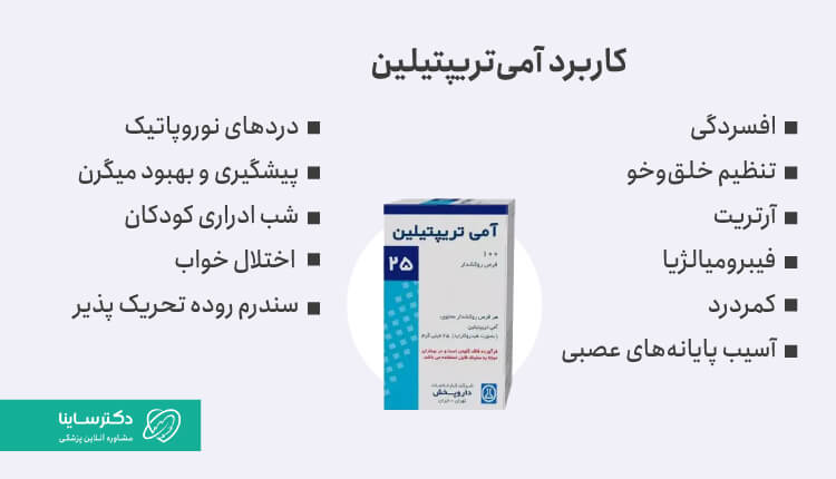 کاربرد آمی تریپتیلین